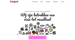 Desktop Screenshot of hutspot.nl