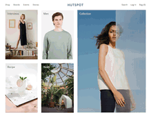 Tablet Screenshot of hutspot.com